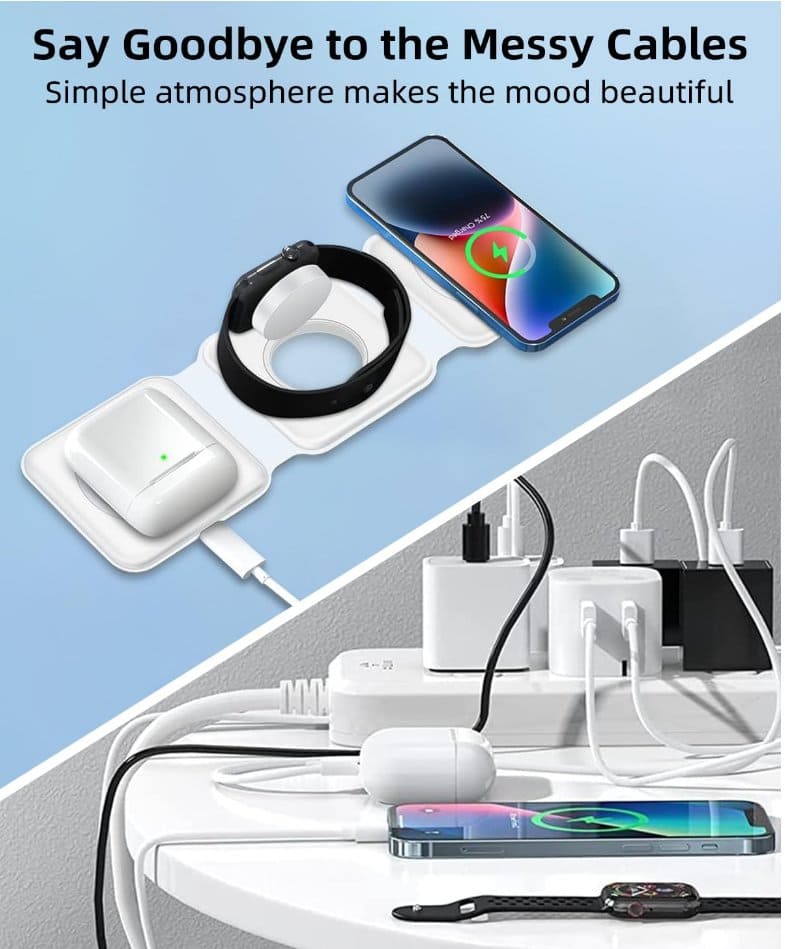 3-in-1 Wireless Charging Pad