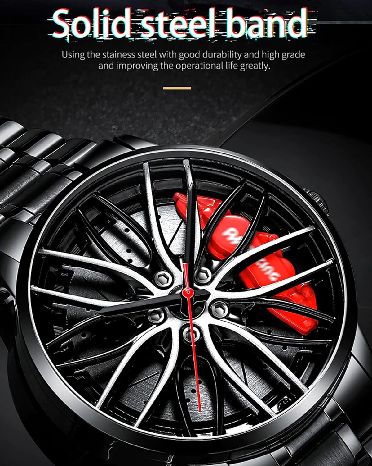 Rs Chrono Waterproof Car Wheel Watch™