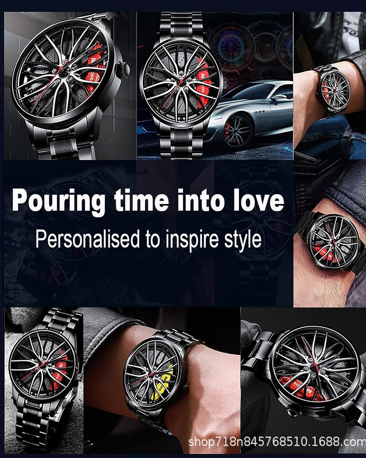 Rs Chrono Waterproof Car Wheel Watch™