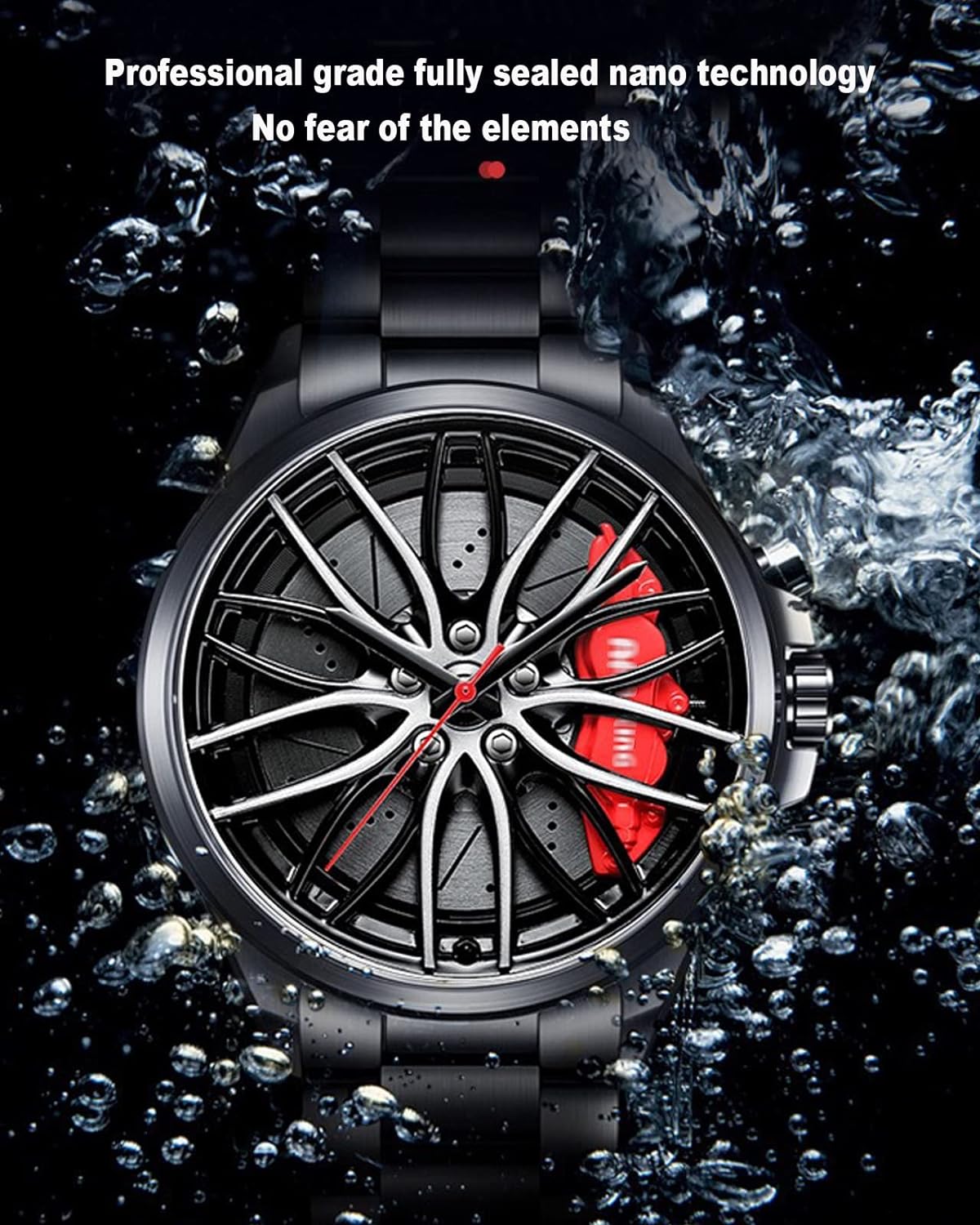 Rs Chrono Waterproof Car Wheel Watch™