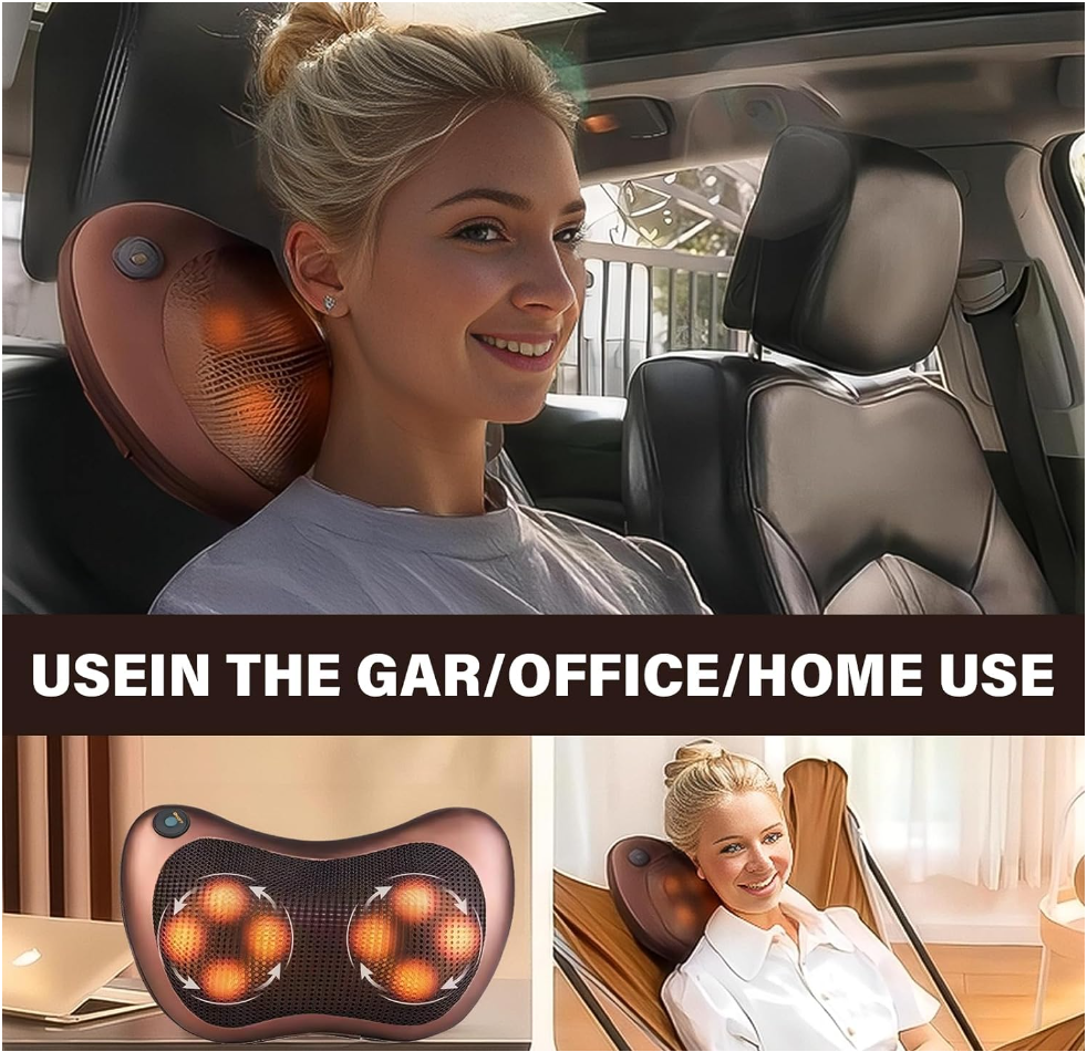 ELECTRIC NECK AND BODY MASSAGE PILLOW
